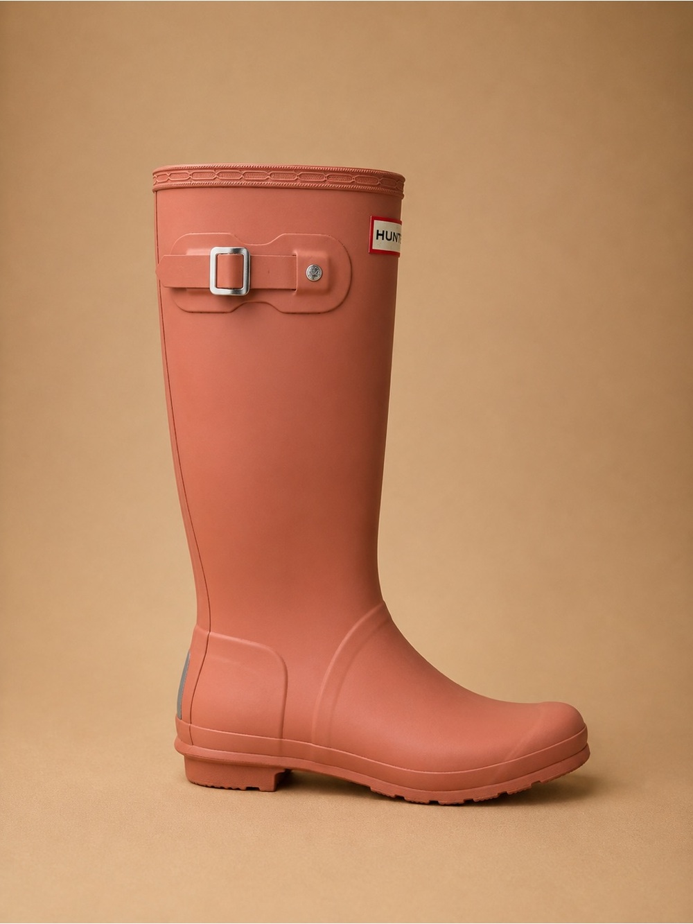 Hunter Original Kids Tall Rain Boots Terracotta Pink EU 37 | Kids 5 | Women’s 6 - Picture 3 of 6